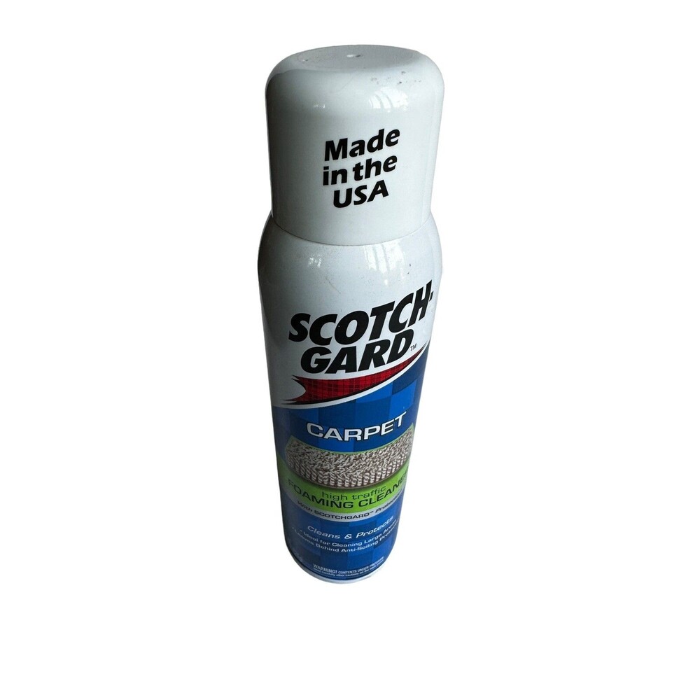 Vintage 2011 Scotchgard High Traffic Carpet Cleaner Foam 3M Original Formula